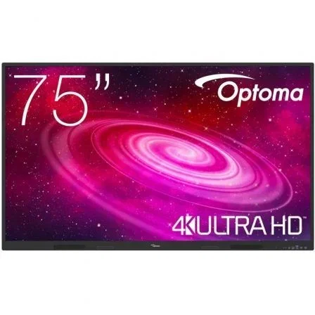 Optoma 1751RK Creative Touch Serie 1 Pantalla Interactiva Digital 75" 4K UHD Táctil 40 Puntos Android 14 Procesador 8 Núcleos 8GB RAM para Aula Educación Optoma 1751RK Creative Touch Serie 1 Pantalla Interactiva Digital 75" 4K UHD Táctil 40 Puntos Android 14 Procesador 8 Núcleos 8GB RAM para Aula Educación